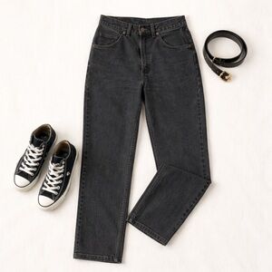 Levi’s 506 Black Jeans Made in Canada Straight Leg 32x27 Vintage